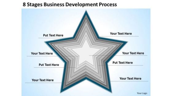 8 Stages Business Development Process Ppt Elements Of Plan PowerPoint Templates