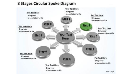 8 Stages Circular Spoke Diagram Small Business Plans Template PowerPoint Templates 8 Stages Circular Spoke Diagram Small Business Plans Template PowerPoint Templates