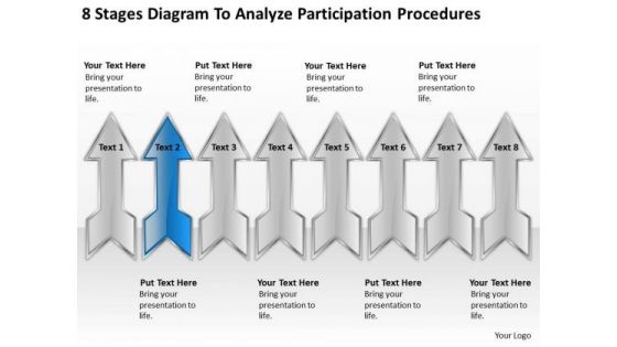 8 Stages Diagram To Analyze Participation Procedures Strategic Plan PowerPoint Templates