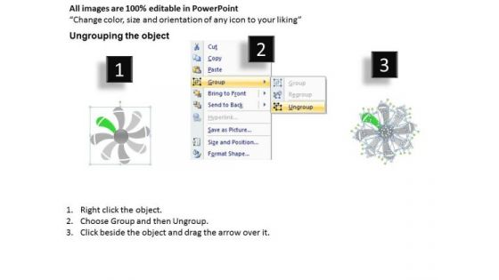 8 Stages Flower Petals Diagram Ppt Business Plan Template PowerPoint Templates