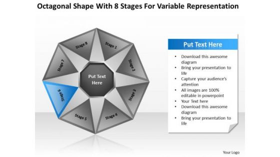 8 Stages For Variable Representation Ppt Simple Business Plan Template Free PowerPoint Slides