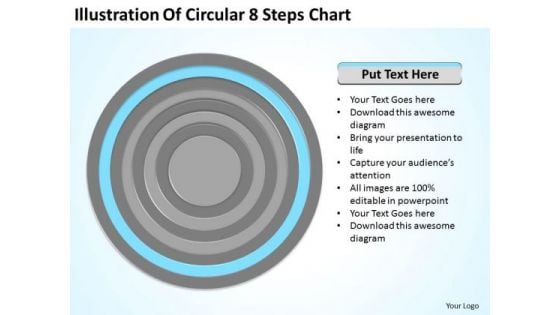 8 Steps Chart Ppt 7 How To Write Business Plan For Small PowerPoint Templates