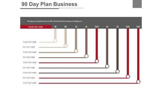 90 Day Plan Business Ppt Slides