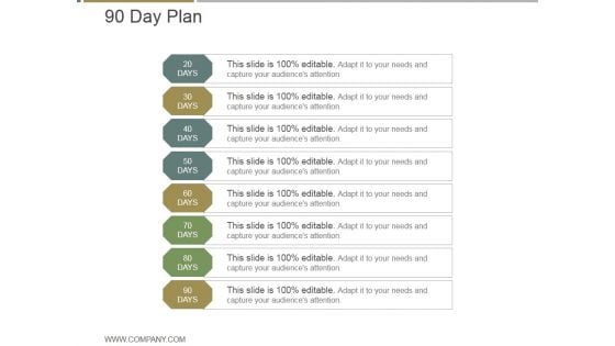 90 Day Plan Ppt PowerPoint Presentation Influencers