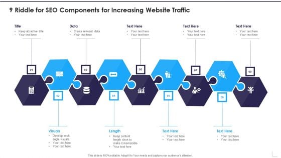 9 Riddle For SEO Components For Increasing Website Traffic Formats PDF