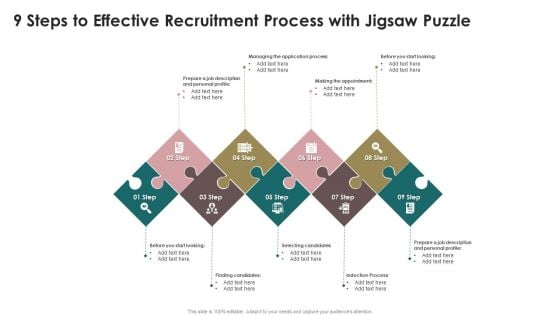 9 Steps To Effective Recruitment Process With Jigsaw Puzzle Pictures PDF 9 Steps To Effective Recruitment Process With Jigsaw Puzzle Pictures PDF