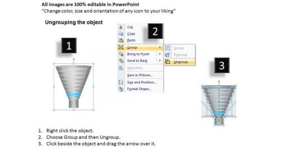 9 Stage Conversion Funnel PowerPoint Slides And Ppt Diagram Templates