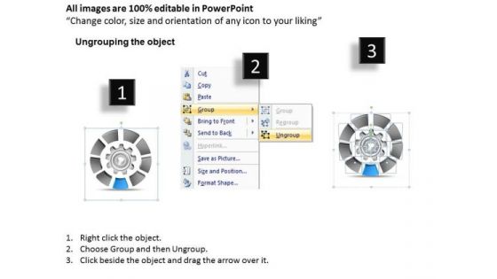9 Stages Development Process Diagram It Business Plan PowerPoint Slides