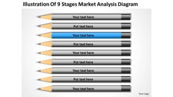 9 Stages Market Analysis Diagram Ppt 3 How To Write Out Business Plan PowerPoint Slides