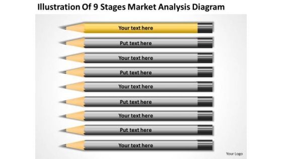 9 Stages Market Analysis Diagram Ppt Example Business Plan Outline PowerPoint Slides