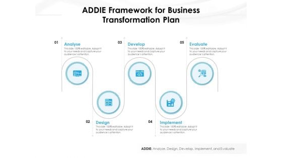 ADDIE Framework For Business Transformation Plan Ppt PowerPoint Presentation File Layouts PDF ADDIE Framework For Business Transformation Plan Ppt PowerPoint Presentation File Layouts PDF