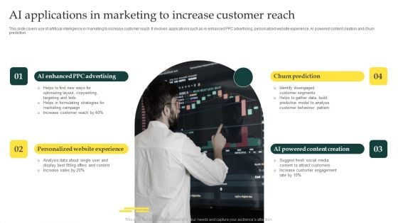 AI Applications In Marketing To Increase Customer Reach Diagrams PDF AI Applications In Marketing To Increase Customer Reach Diagrams PDF