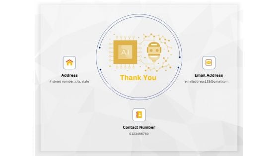 AI High Tech PowerPoint Templates Thank You Ppt Inspiration Professional PDF