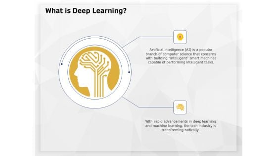 AI High Tech PowerPoint Templates What Is Deep Learning Machines Elements PDF