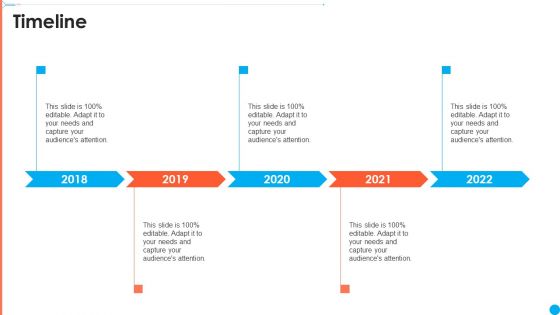 AI Investor Financing Pitch Deck Timeline Ppt Show Brochure PDF