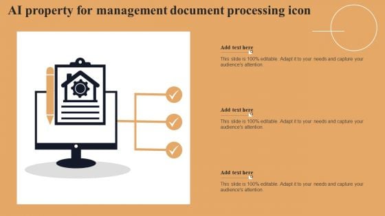 AI Property For Management Document Processing Icon Inspiration PDF