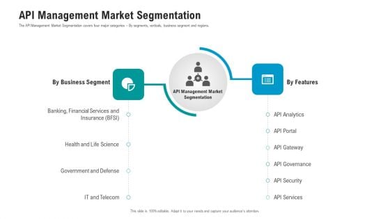 API Ecosystem API Management Market Segmentation Template PDF