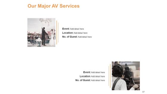 AV Services Proposal Ppt PowerPoint Presentation Complete Deck With Slides