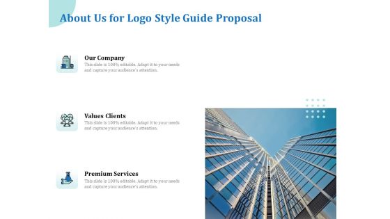 A Step By Step Guide To Creating Brand Guidelines About Us For Logo Style Guide Proposal Infographics PDF