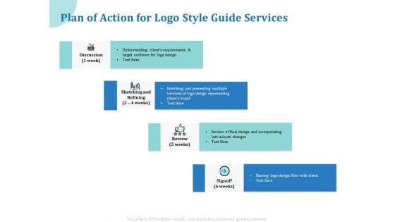 A Step By Step Guide To Creating Brand Guidelines Plan Of Action For Logo Style Guide Services Introduction PDF A Step By Step Guide To Creating Brand Guidelines Plan Of Action For Logo Style Guide Services Introduction PDF