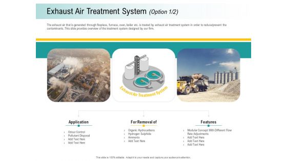 A Step Towards Environmental Preservation Exhaust Air Treatment System Application Demonstration PDF