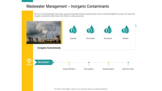 A Step Towards Environmental Preservation Wastewater Management Inorganic Contaminants Rules PDF