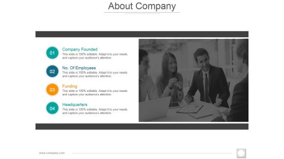 About Company Ppt PowerPoint Presentation Portfolio Template