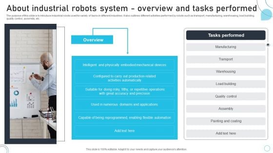 About Industrial Robots System Overview And Tasks Performed Microsoft PDF