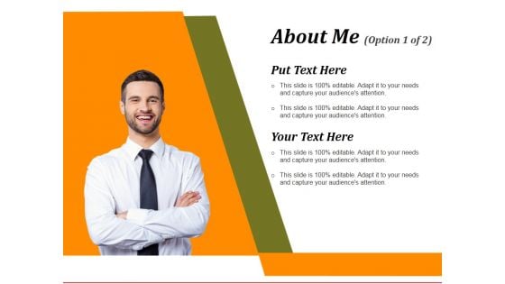 About Me Template 1 Ppt PowerPoint Presentation Summary Slides