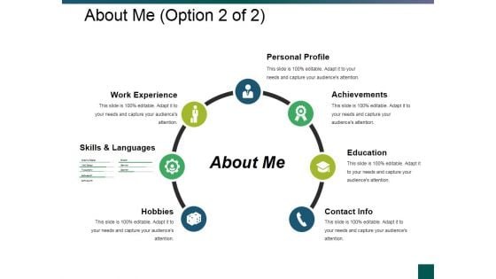 About Me Template 2 Ppt PowerPoint Presentation Styles Graphics Pictures