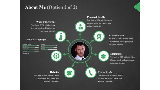 About Me Template 2 Ppt PowerPoint Presentation Styles Professional