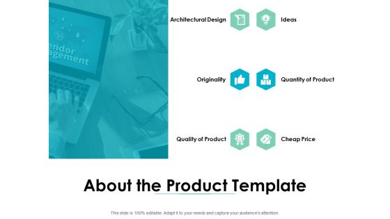 About The Product Template Ppt PowerPoint Presentation Gallery Format Ideas