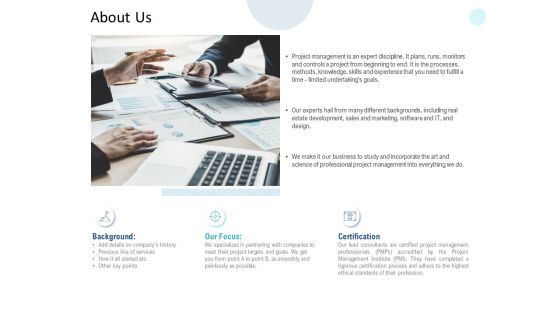About Us Certification Ppt PowerPoint Presentation Ideas Outline About Us Certification Ppt PowerPoint Presentation Ideas Outline