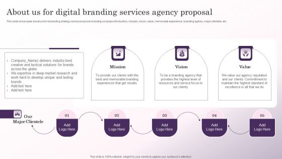 About Us For Digital Branding Services Agency Proposal Demonstration PDF About Us For Digital Branding Services Agency Proposal Demonstration PDF