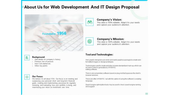 About Us For Web Development And IT Design Proposal Ppt PowerPoint Presentation Model Deck PDF About Us For Web Development And IT Design Proposal Ppt PowerPoint Presentation Model Deck PDF