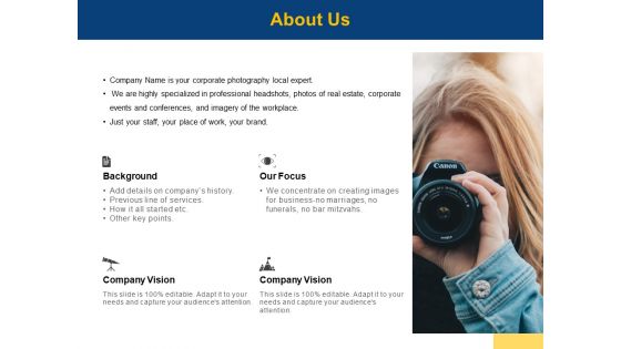 About Us Our Focus Ppt PowerPoint Presentation Ideas Rules