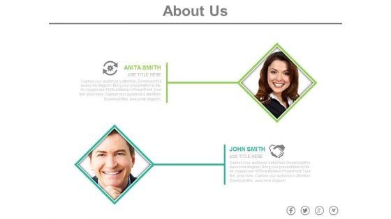 About Us Page Of Business Partners Powerpoint Slides About Us Page Of Business Partners Powerpoint Slides