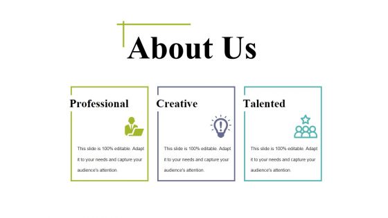 About Us Ppt PowerPoint Presentation Icon Designs Download