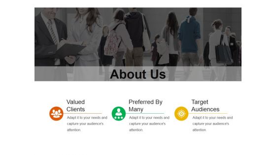 About Us Ppt PowerPoint Presentation Icon Themes
