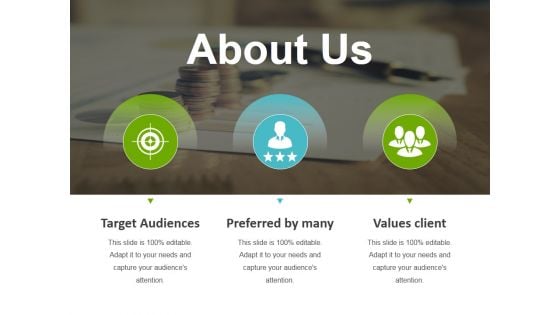 About Us Ppt Powerpoint Presentation Infographic Template Guidelines