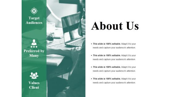 About Us Ppt PowerPoint Presentation Infographic Template Layout