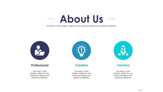 About Us Ppt PowerPoint Presentation Infographics Example
