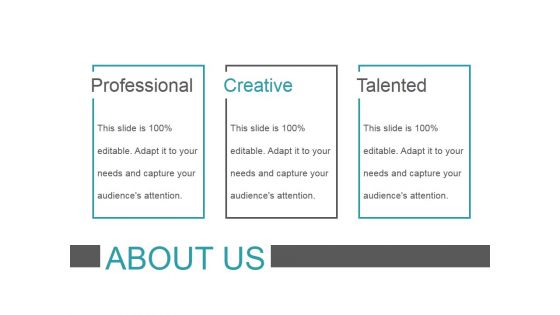 About Us Ppt PowerPoint Presentation Layouts Tips