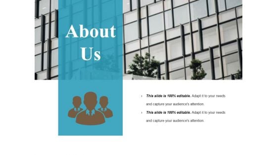 About Us Ppt PowerPoint Presentation Visual Aids Slides