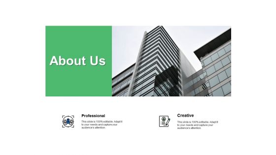 About Us Professional Ppt PowerPoint Presentation Portfolio Designs Download