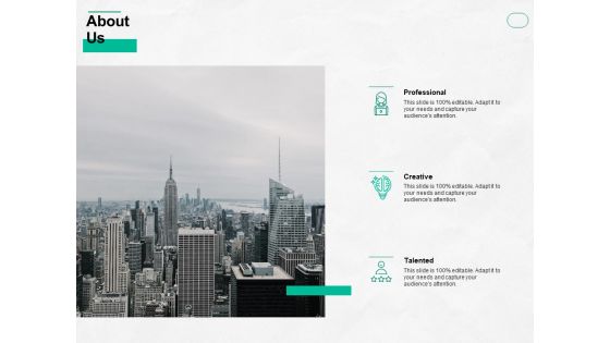 About Us Professional Ppt PowerPoint Presentation Summary Layout