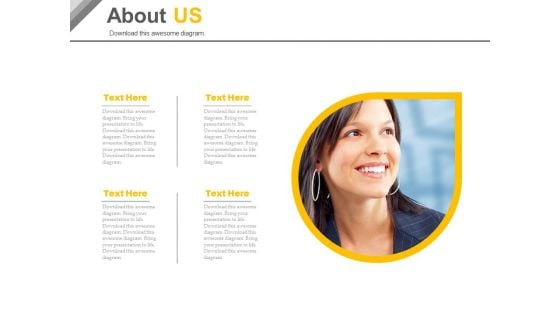 About Us Slide For Business Vision Powerpoint Slides About Us Slide For Business Vision Powerpoint Slides