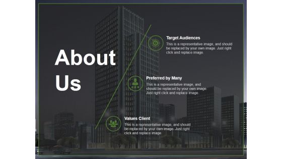 About Us Template 1 Ppt PowerPoint Presentation Icon Example