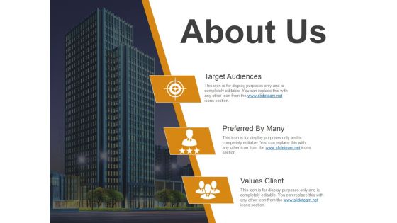 About Us Template 2 Ppt PowerPoint Presentation Slides Graphics Example