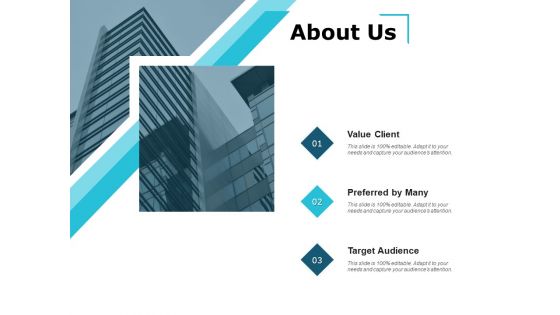 About Us Value Client Ppt PowerPoint Presentation Show Display